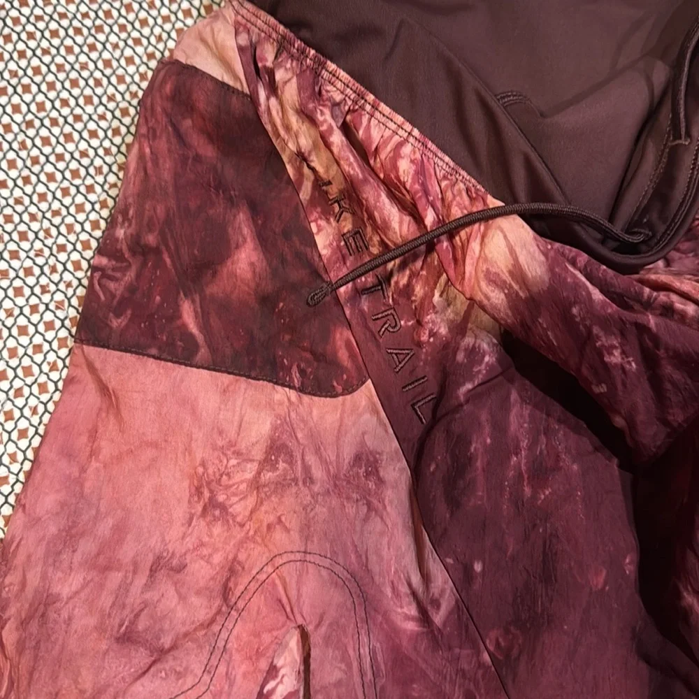 Nike Trail Women's Pink Tie-Dye Athletic Shorts